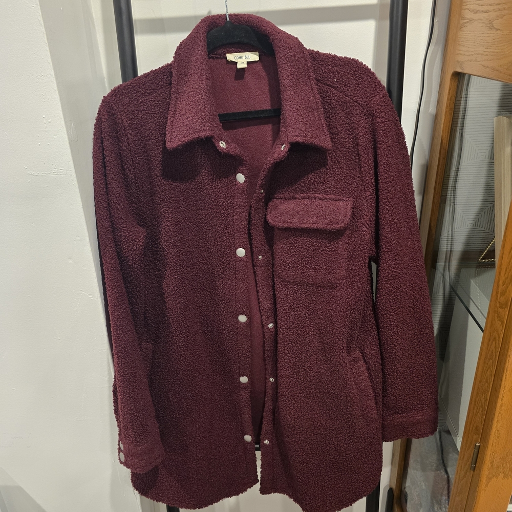 Women's Burgundy Jacket